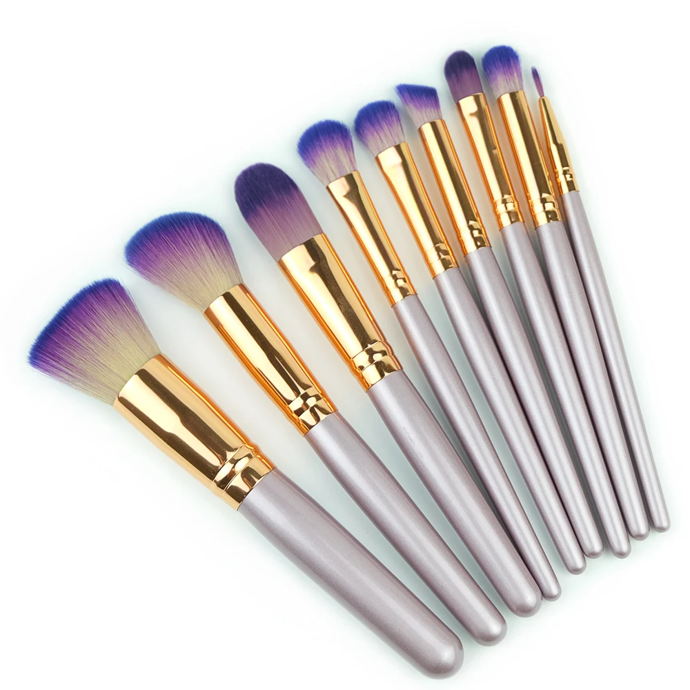 Косметические кисти для макияжа набор кистей пудры контура|maquillaje brushes|cosmetic makeup