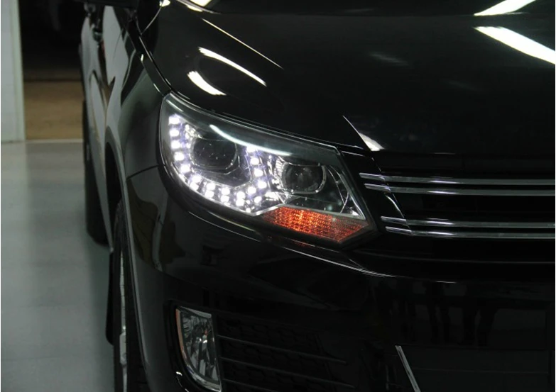 HID, 2013~, автомобильный Стайлинг для Tiguan фар, sharan, Golf6, routan, saviro, polo, passat, magotan, Tiguan головная лампа