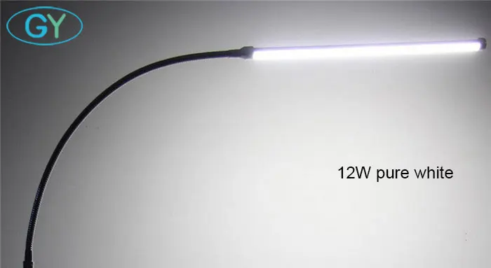 12w pure white Современный 9 Вт 12 Вт 15 Вт светодиодный напольный светильник с дистанционным управлением и регулируемой яркостью, стоячие светильники для гостиной, чтения пианино, стоящее освещение, светодиодная подсветка пола - Цвет абажура: 12w pure white