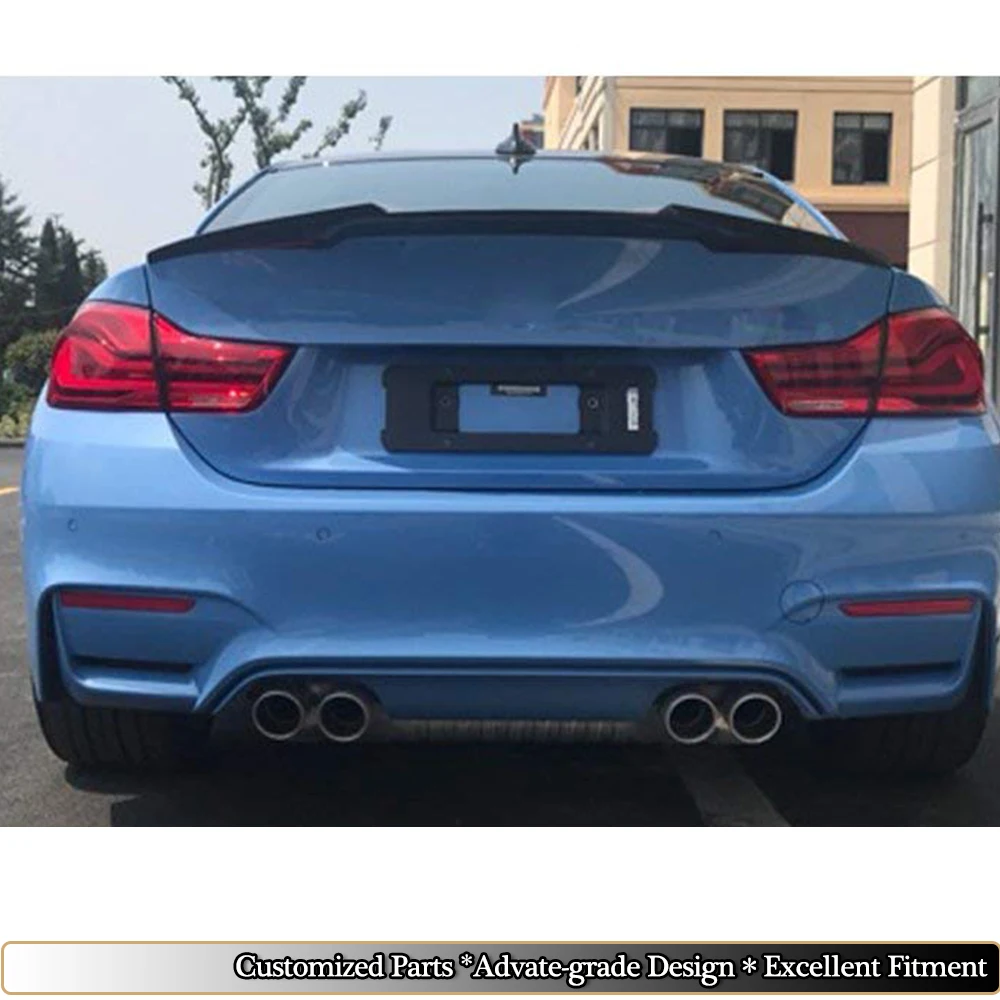 Задний спойлер багажника из углеродного волокна для BMW F36 M Sport 2015 2018 4 Series Gran Goupe