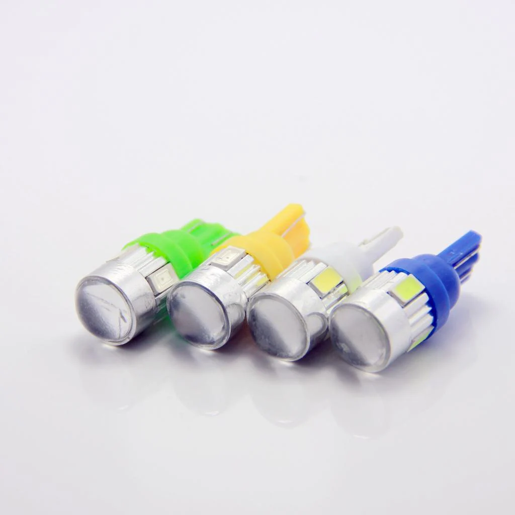 2x белый/красный/синий/кристально синий T10 168 W5W для SAMSUNG 5730 излучатель светодиодный