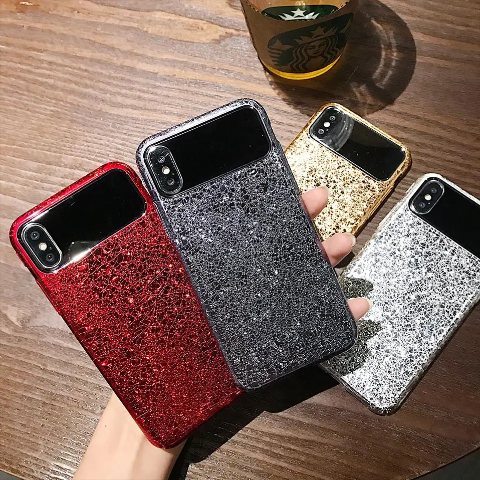 Лед Зеркало все включено жесткий чехол для телефона iphone 6 S 7 8 Plus Drop-доказательство