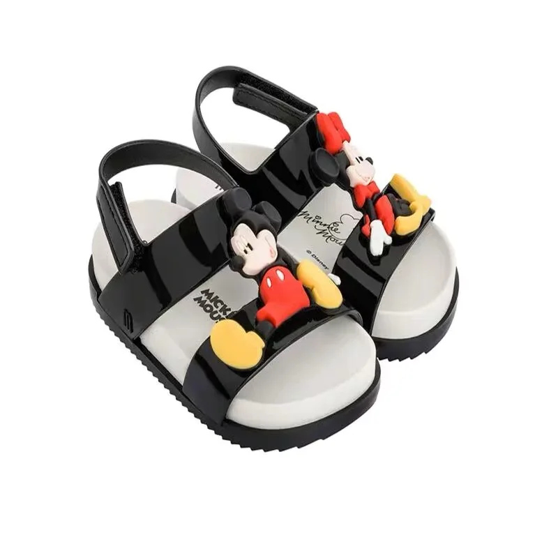 Melissa Ultragirl Mickey/2019 г. Новые летние Пластиковые туфли для девочек и мальчиков