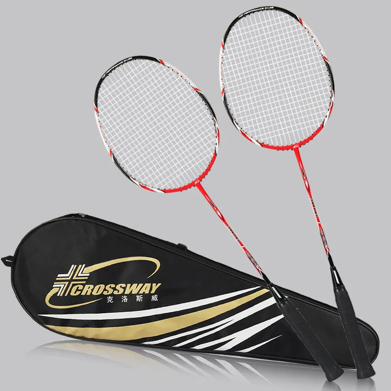 CROSSWAY 2 шт. карбоновая ракетка для бадминтона комплект ракеток двойная игра