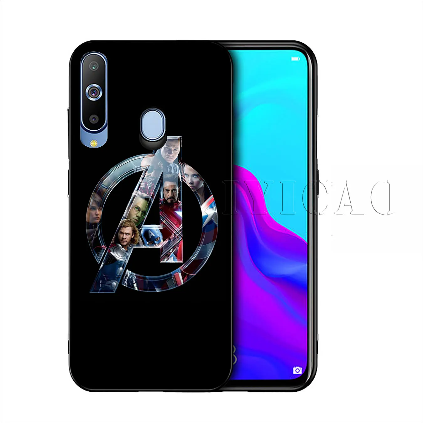 Iyicao Marvel Comics &quotМягкий силиконовый чехол для samsung Galaxy A10 A30 A40 A50 A70 M10 M20 M30 крышка |
