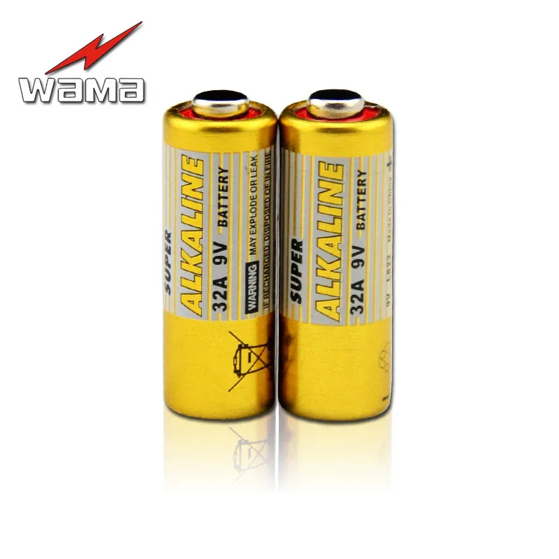 20 штук/4 шт Wama Новый 32A 9V главным образом высушите аккумуляторы L822 LR32 29A высокое