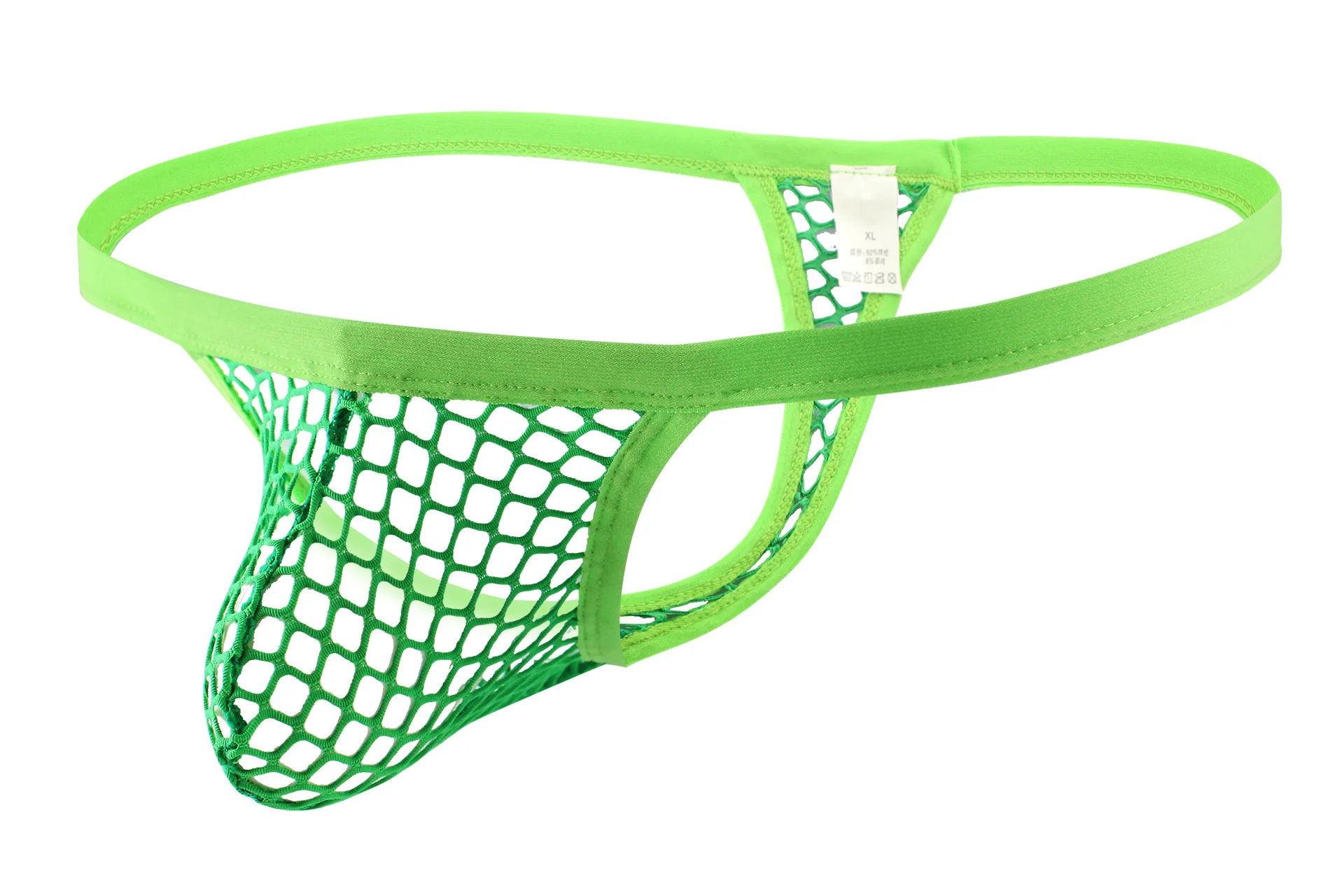 Мужские трусы стринги и G из прозрачной сетчатой ткани| |