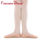 Профессиональные Балетные туфли из натуральной кожи, балетные тапочки с полной подошвой, танцевальные туфли для йоги, фитнеса для детей и женщин, 6182