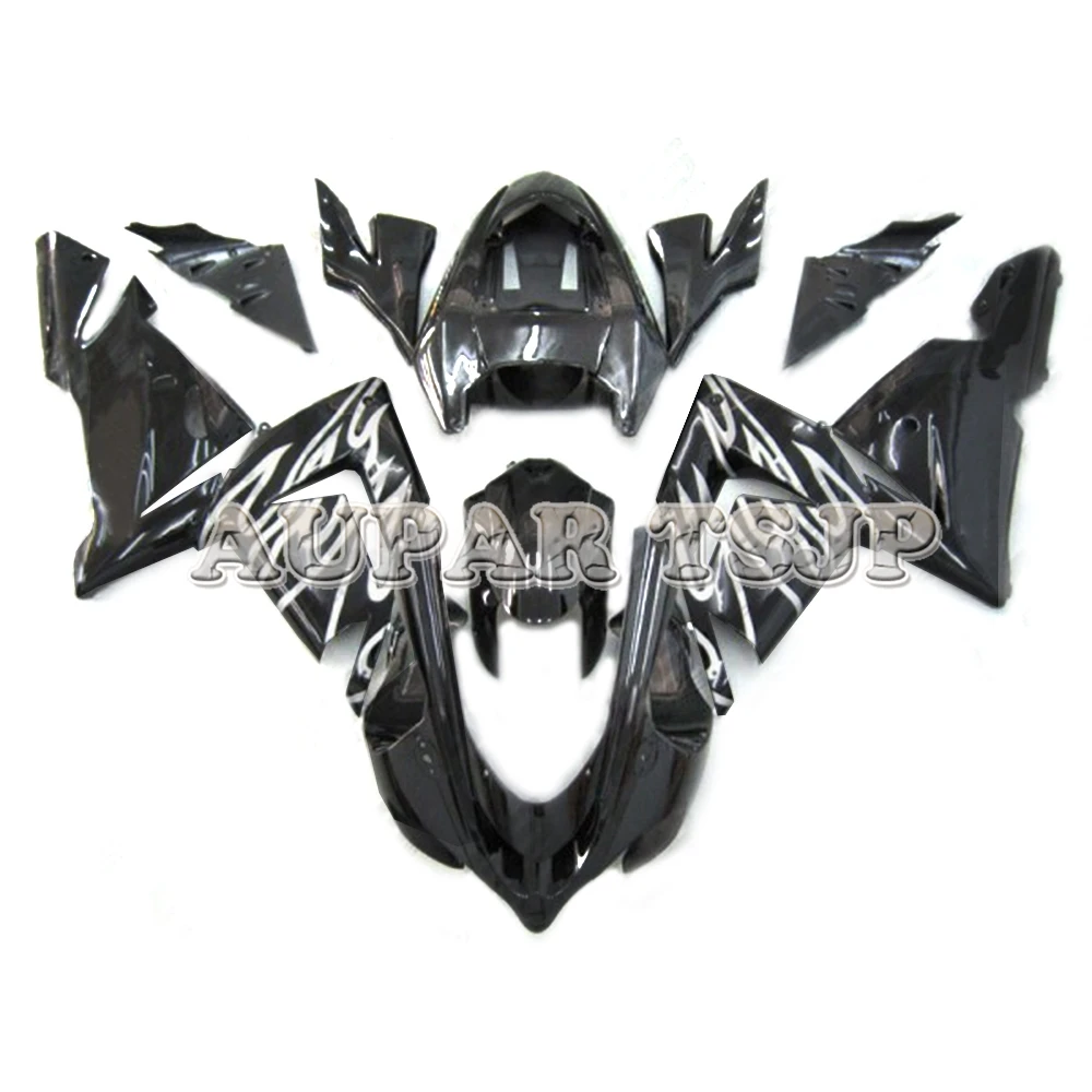 

Black Housing Body Set Fairings Fit For Kawasaki ZX10R 2006 2007 ZX-10R 06 07 ABS Plastic Pieces Injection Cowling