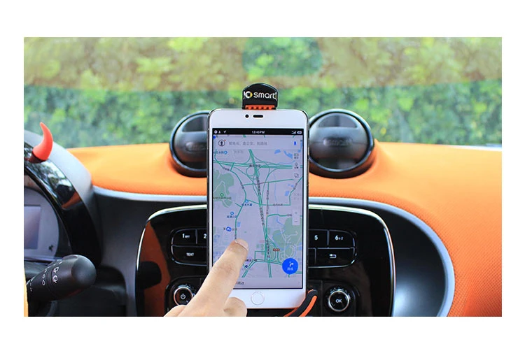 Смарт Fortwo Forfour 453 держатель для мобильного телефона, модная зарядная навигационная рамка для iPhone X 8puls