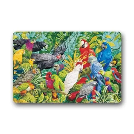 Персонализированные прекрасный Попугай изображения милый попугай искусство