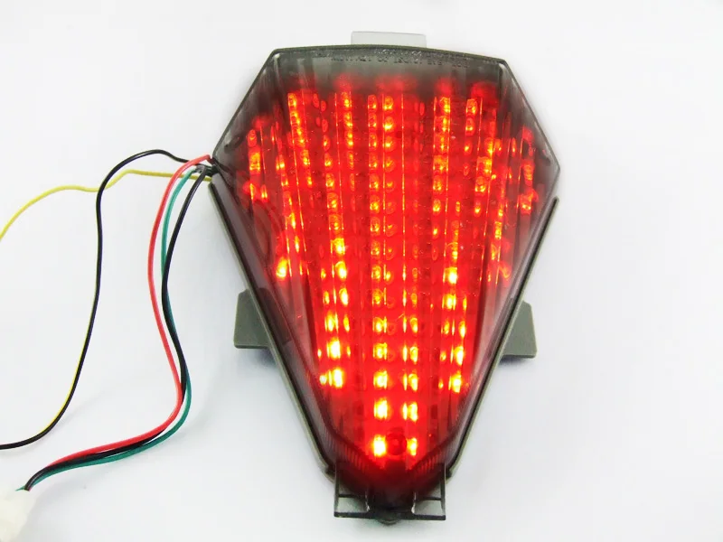 Светодиодный задний фонарь для мотоцикла Интегрированный сигнал поворота