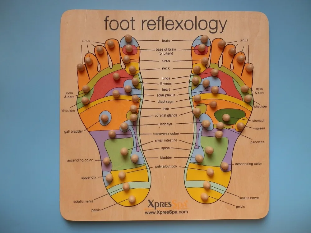 Акупрессуры массаж ног здоровая Шаговая доска для Рефлексология