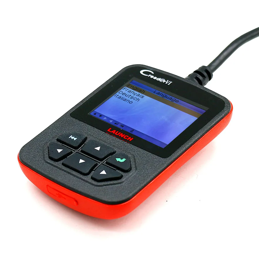 Оригинальный Launch Creader VI OBD2 считыватель кодов Поддержка многоязычного 6 OBDII сканер