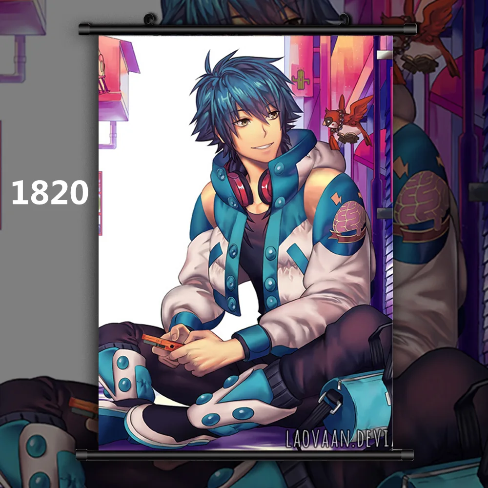 Драматическое убийца один серагаки Aoba Noiz Koujaku Аниме Манга настенный плакат свиток B - Цвет: 1820