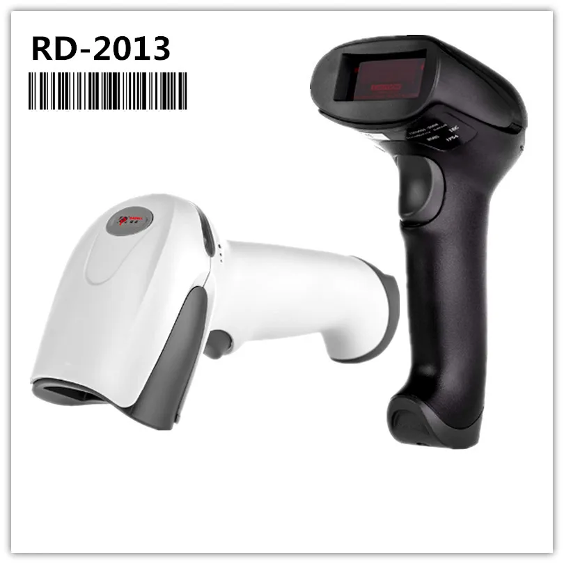 Rd 2013 низкая цена сканер штрих Читатель Портативный USB проводной 1D кабеля лазерный