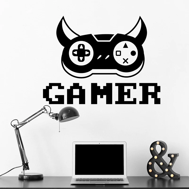 Наклейка для игровых приставок наклейка контроллера украшение комнаты мальчика