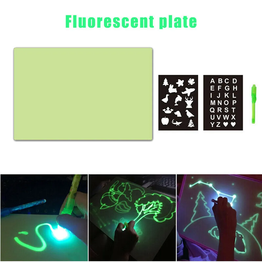 High Quality LED Message Writing Board Illuminated Erasable Neon DIY Chalkboard PET Fluorescent | Игрушки и хобби