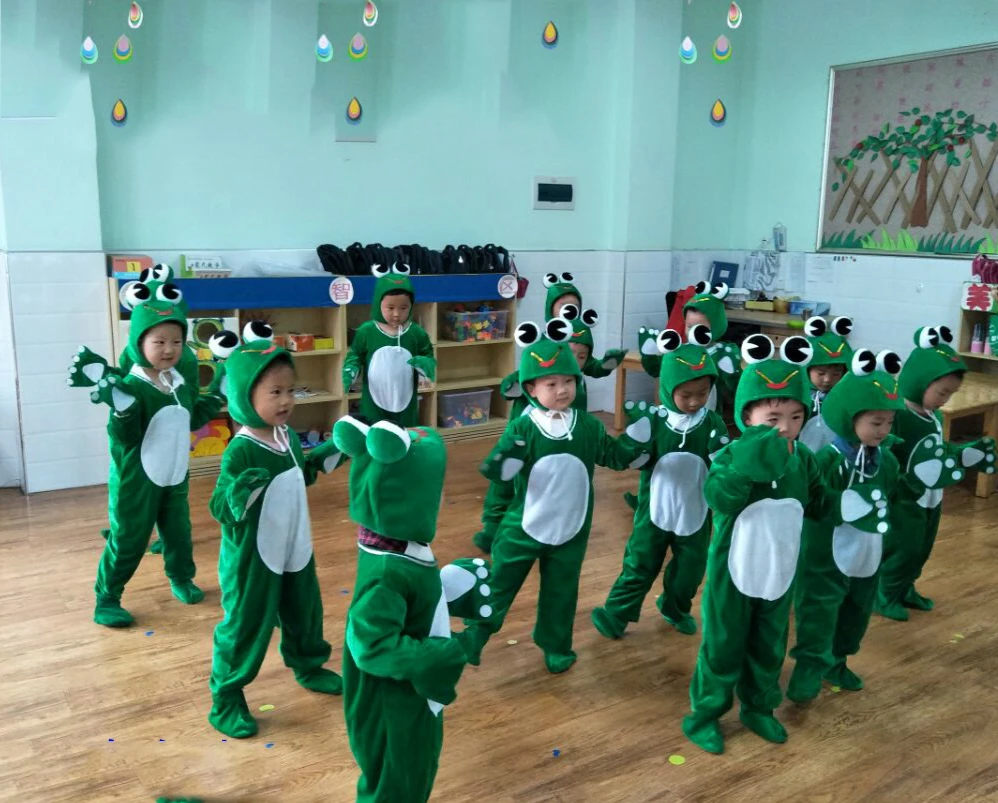 Детский танцевальный костюм лягушки tadpole ищем Мамины маленькие с мультяшными