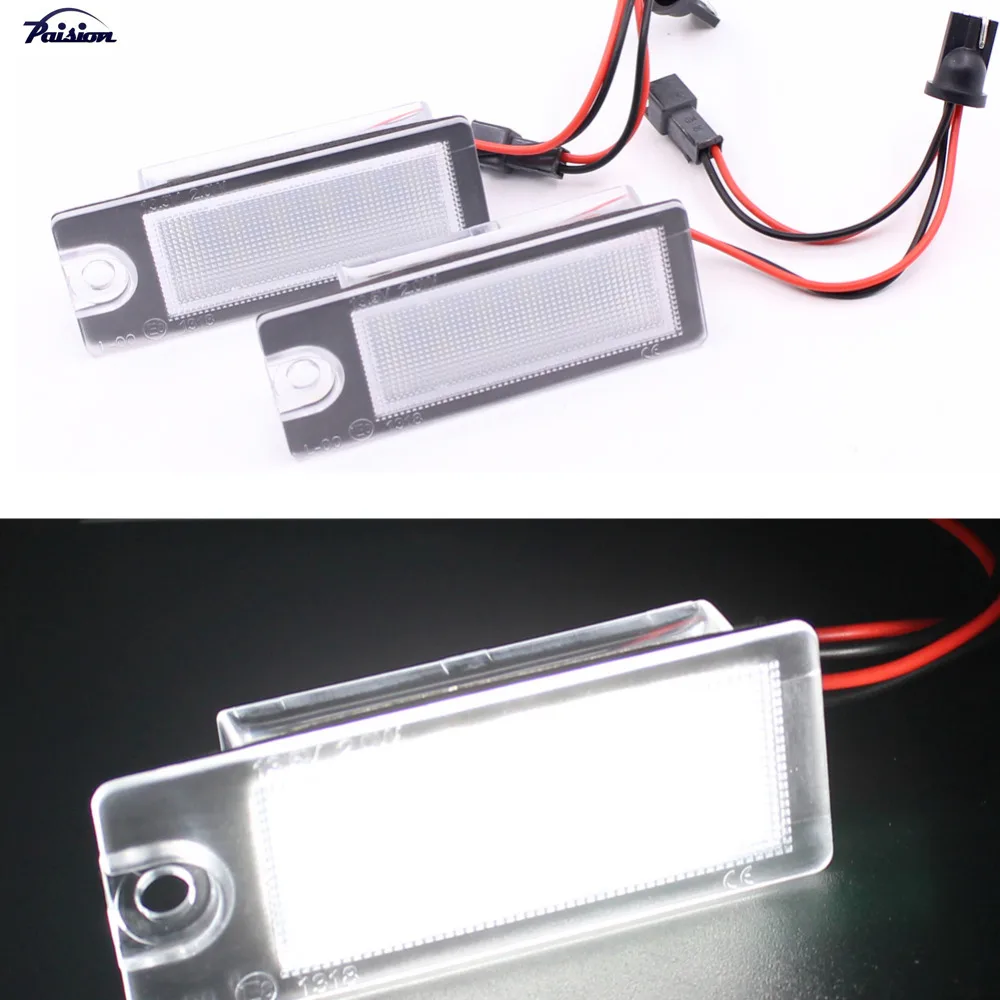 2 шт. светодиодный ные лампы для номерного знака Volvo S80 V70 XC70 S60 XC90|license plate light|light