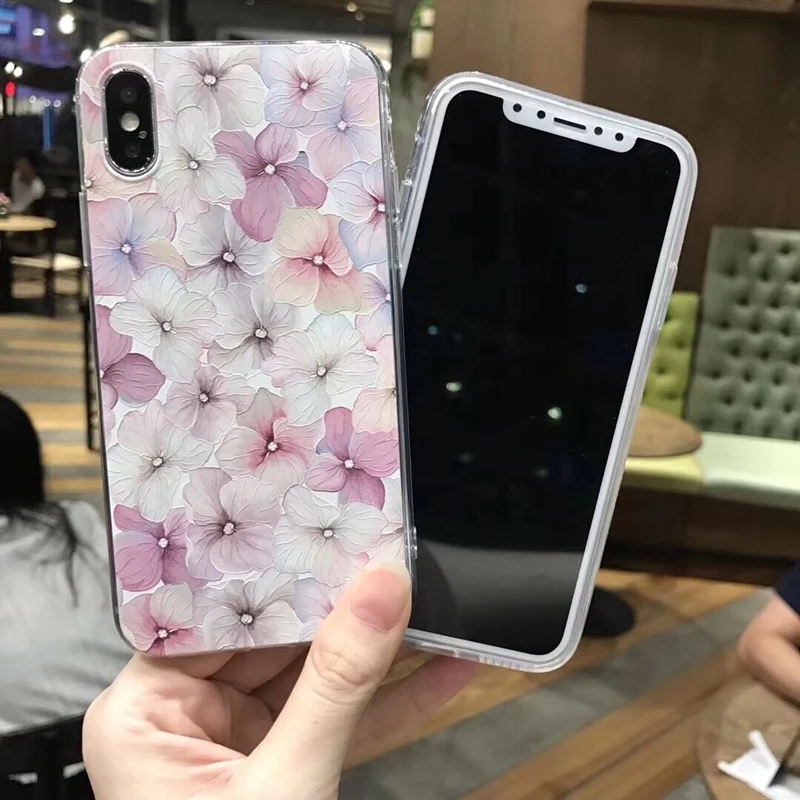 Цветной ромбовидный геометрический чехол для телефона iphone X XS XR MAX 6S 6 7 8 Plus милые