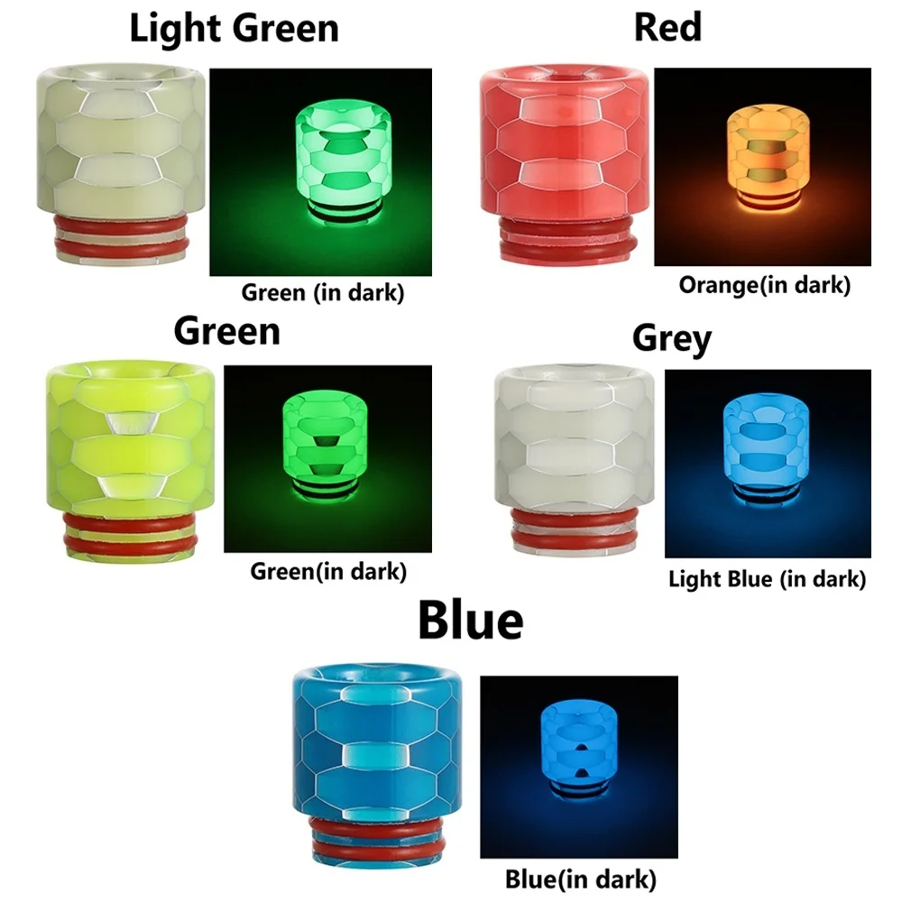 Нить эпоксидная с широким отверстием цветная Кобра змеиная кожа светящийся 810