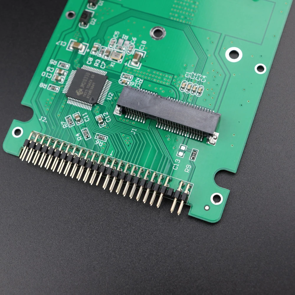 Твердотельный накопитель Zeadow mSATA до 2 5 дюйма PATA IDE 44 Pin SSD адаптер карта конвертера