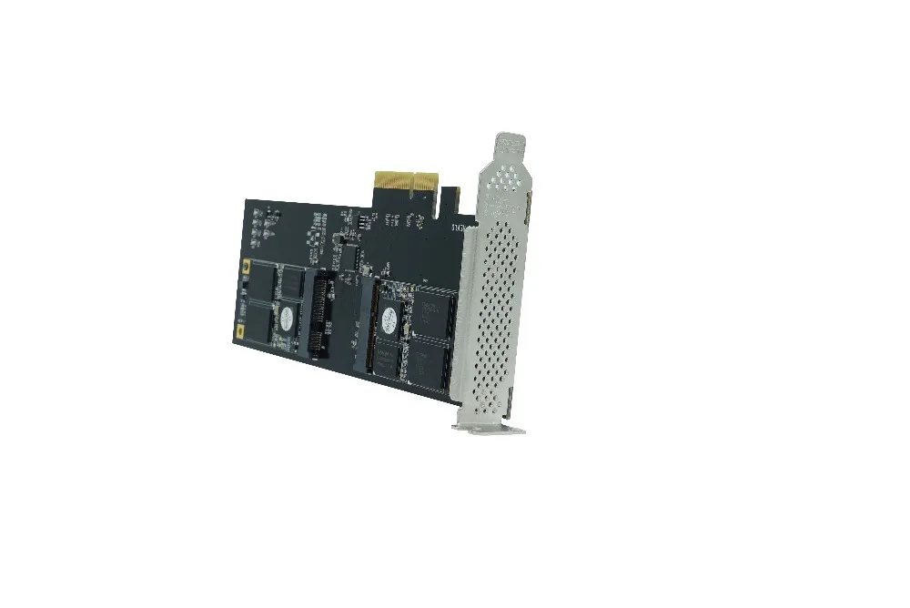 Kingspec высокая скорость 2 mSATA SSD PCIe контроллер поддержка карт RAID0 RAID1 RAID10 pci e флэш