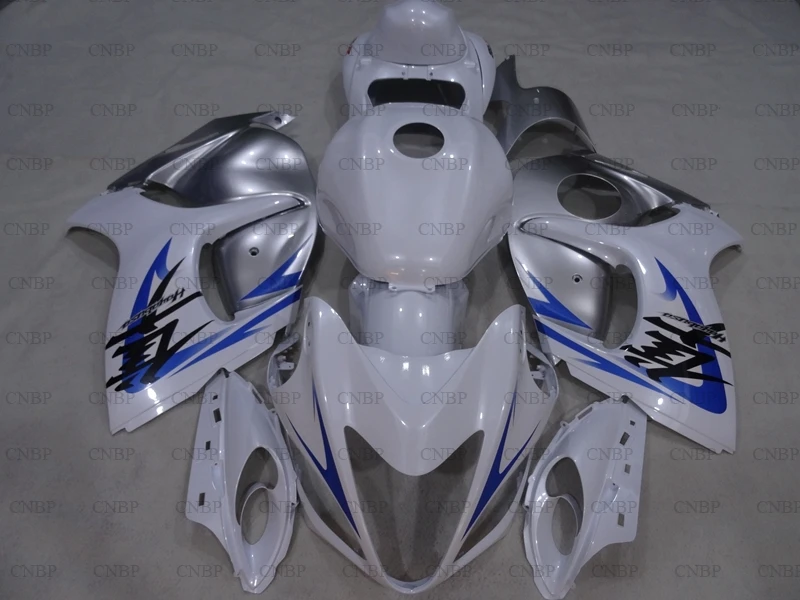 Обтекатель для Suzuki GSXR1300 1997 - 2007 набор всего тела GSXR 1300 2002 Abs Gsx 1300R 05 06 белый