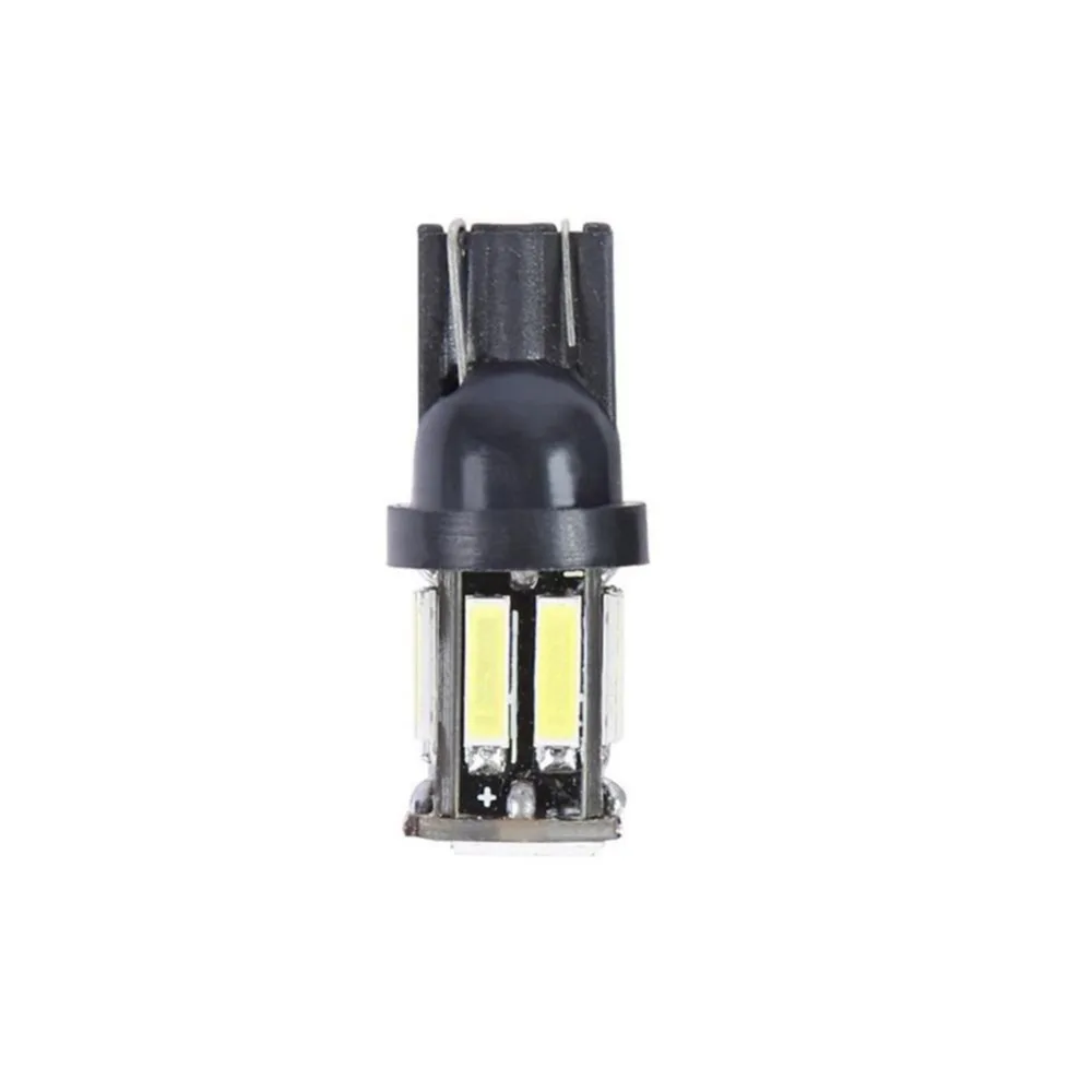 4 шт. T10 W5W 10-7020 SMD автомобильный T10 светодиодный 194 168 Клин Замена заднего приборной панели лампы белые лампы для габаритных огней