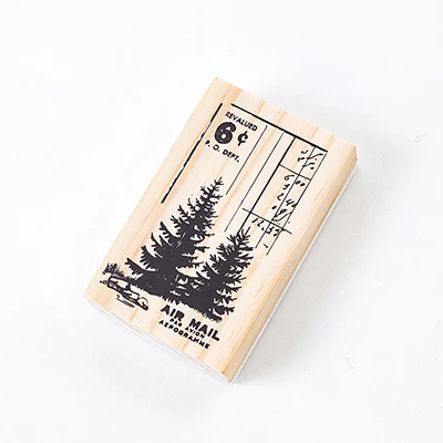 G 5x8cm XINAHER винтажные растения Марка с животными DIY Деревянные и резиновые штампы для скрапбукинга канцелярские товары Скрапбукинг Стандартный штамп - Цвет: G 5x8cm