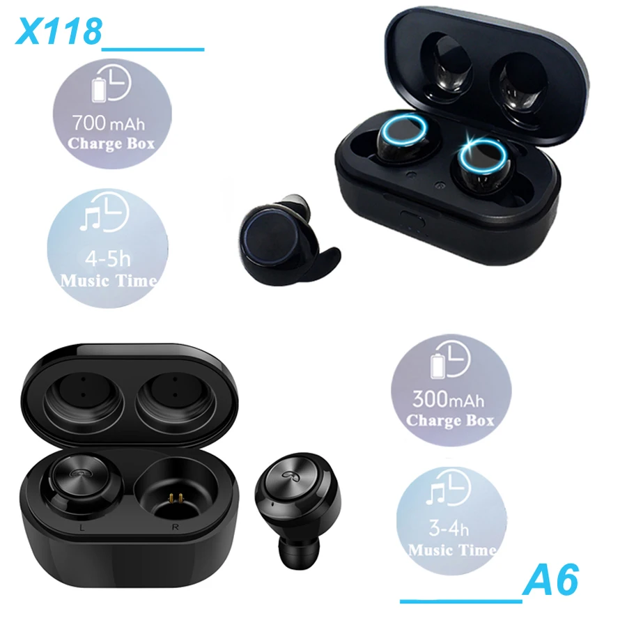 TWS наушники CBAOOO с поддержкой Bluetooth 5 0 и микрофоном|Наушники гарнитуры| |