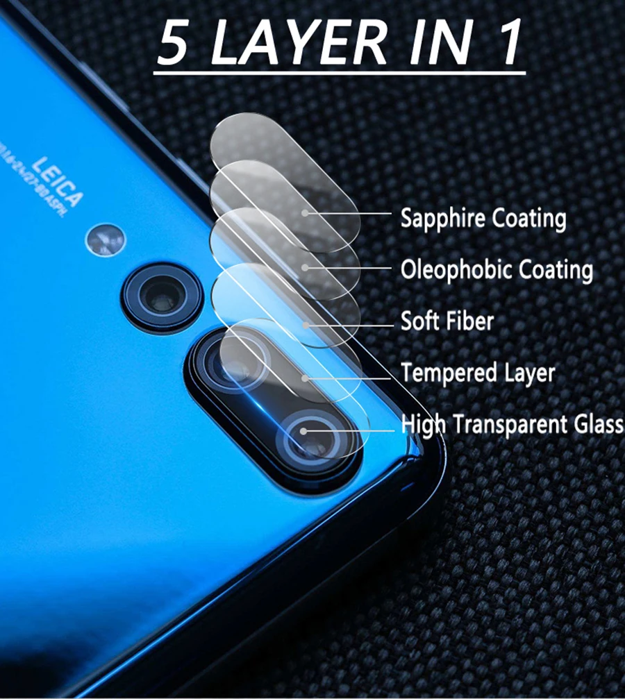 Задняя крышка объектива камеры закаленное стекло для Huawei Honor 10 9 Lite View9 V10 7C 7X P Smart +