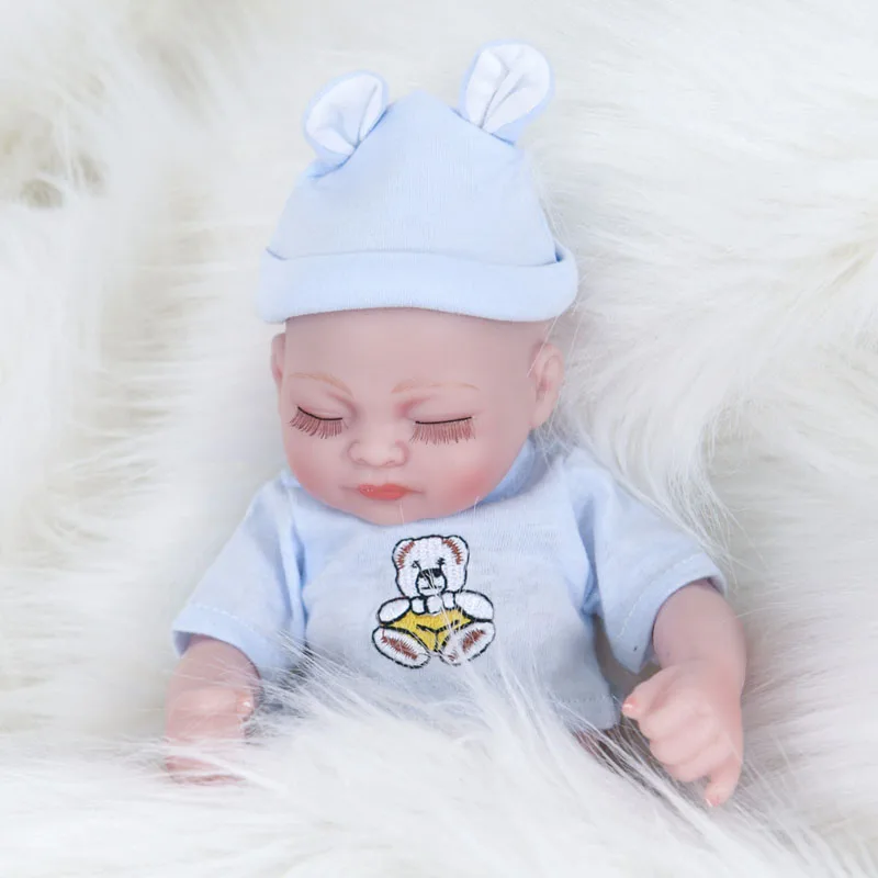 LEOOFU 28 см 11 дюймов игровой дом игрушки bebe куклы reborn всего тела мягкого силикона для