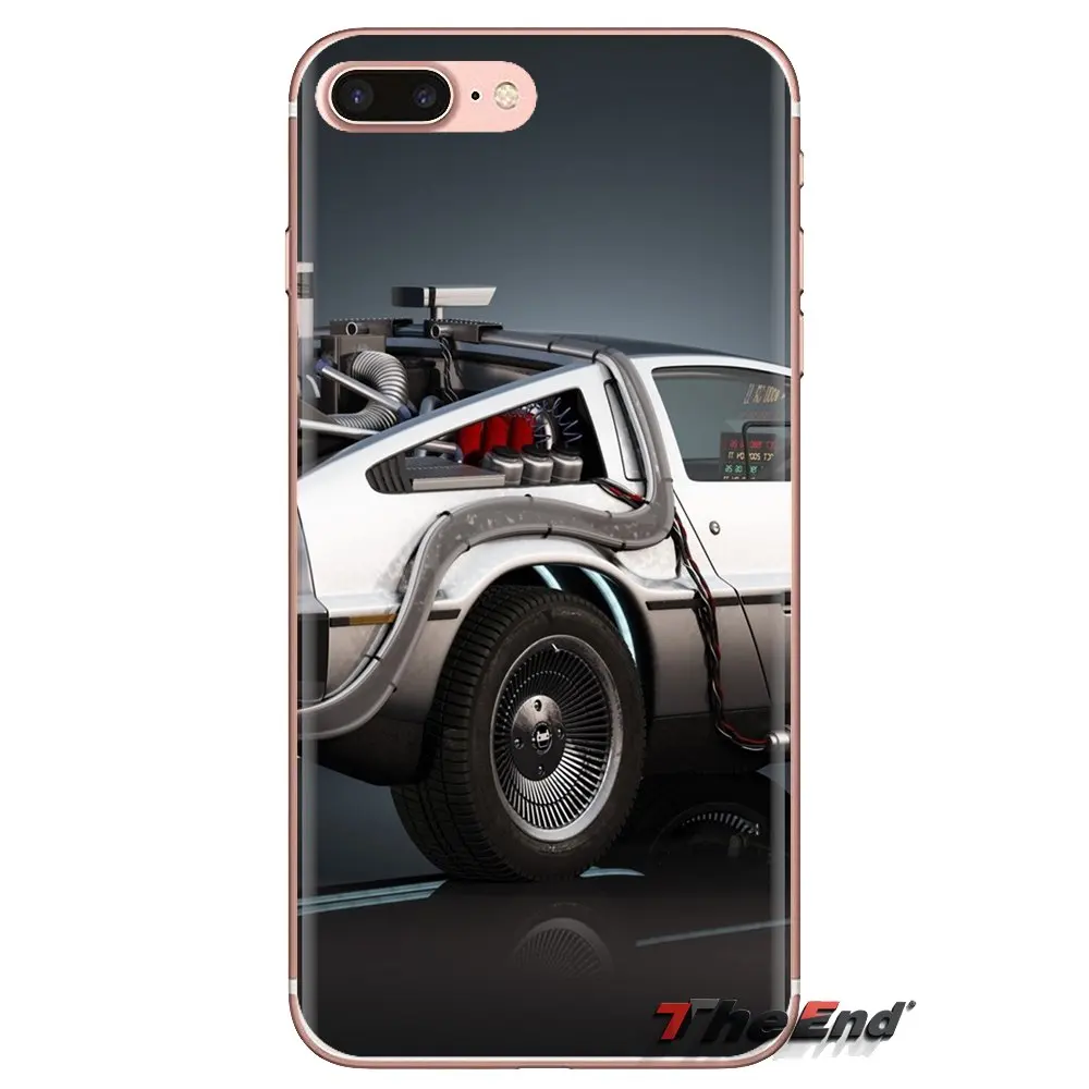 Soft Transparent Case Covers Delorean wallpaper For Xiaomi Mi3 Samsung A10 A30 A40 A50 A60 A70 Galaxy S2 Note 2 Grand Core Prime |