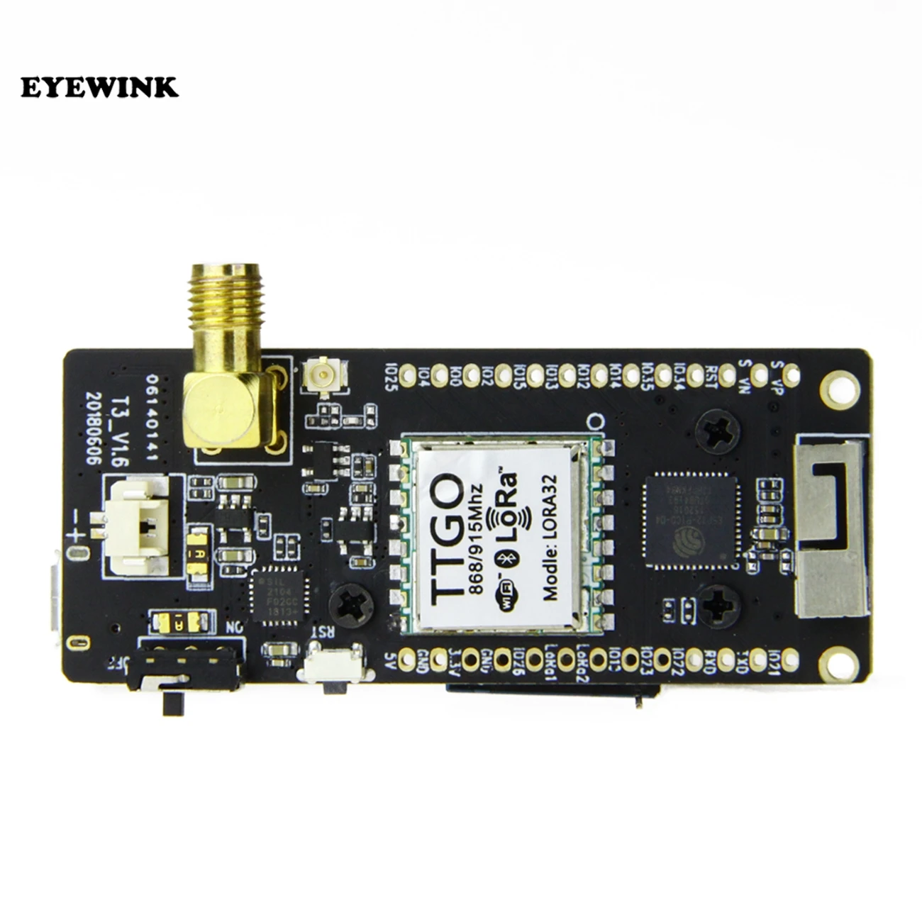 LoRa32 V2.1 ESP32 OLED 0 96 &quotSD карты Bluetooth WI FI Беспроводной модули SMA IP5306|ЖК-модули| |