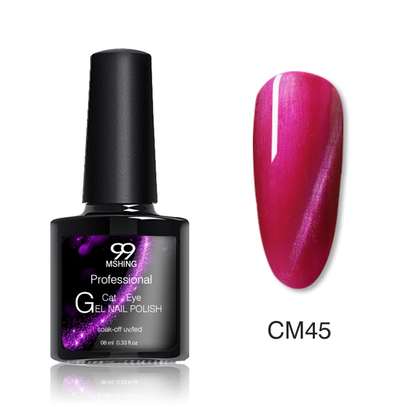 CM45 Mshing99 3D кошачий глаз Гель-лак для ногтей vernis Полупостоянный УФ-лак для маникюрный гель для ногтей праймер верхнее покрытие Гель-лак - Цвет: CM45