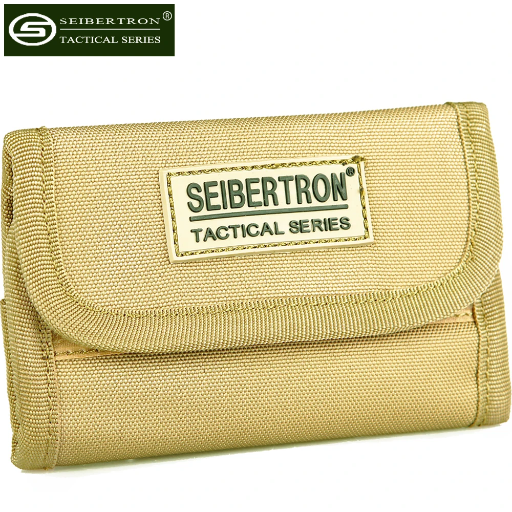 Seibertron тактический Мужской Карманный Кошелек нейлоновый кошелек черный