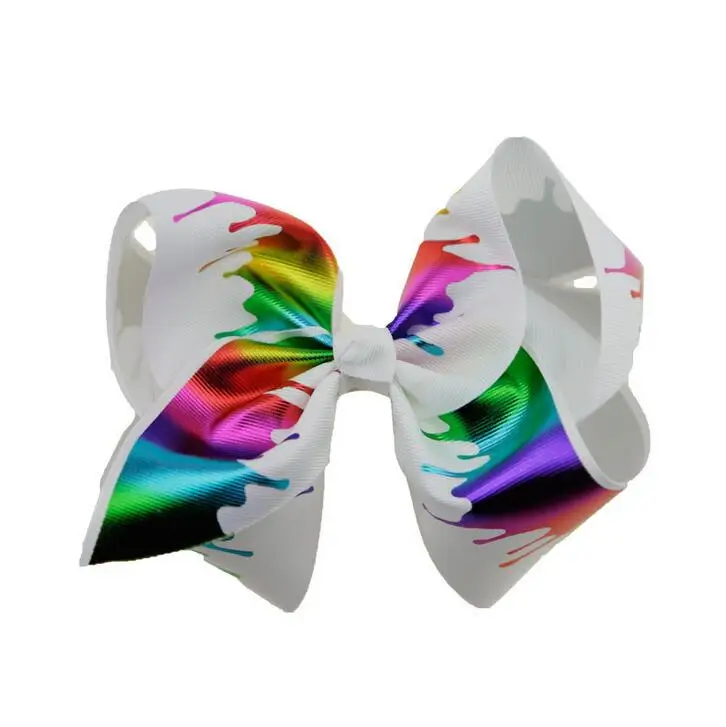 Лазерная Лента в рубчик 80 шт.|hairbows|hairbow ribbonpcs |