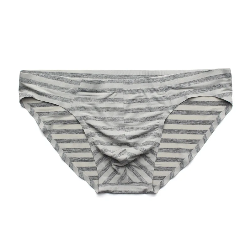 Новые мужские трусы сексуальное шелковое нижнее белье Бесшовные Мужские дышащие