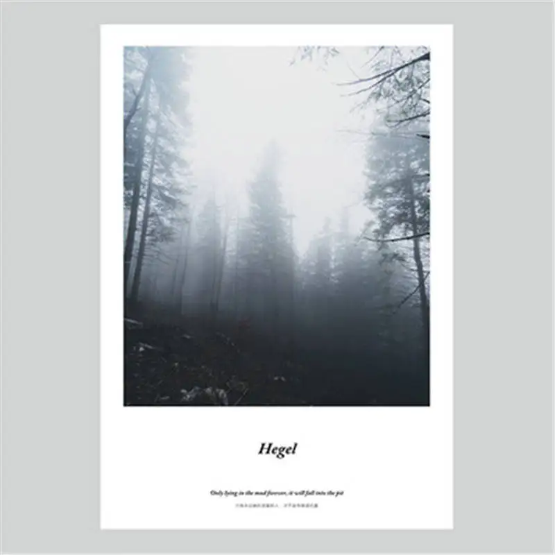 Скандинавское искусство напечатано на Постеры-холсты естественная картина без