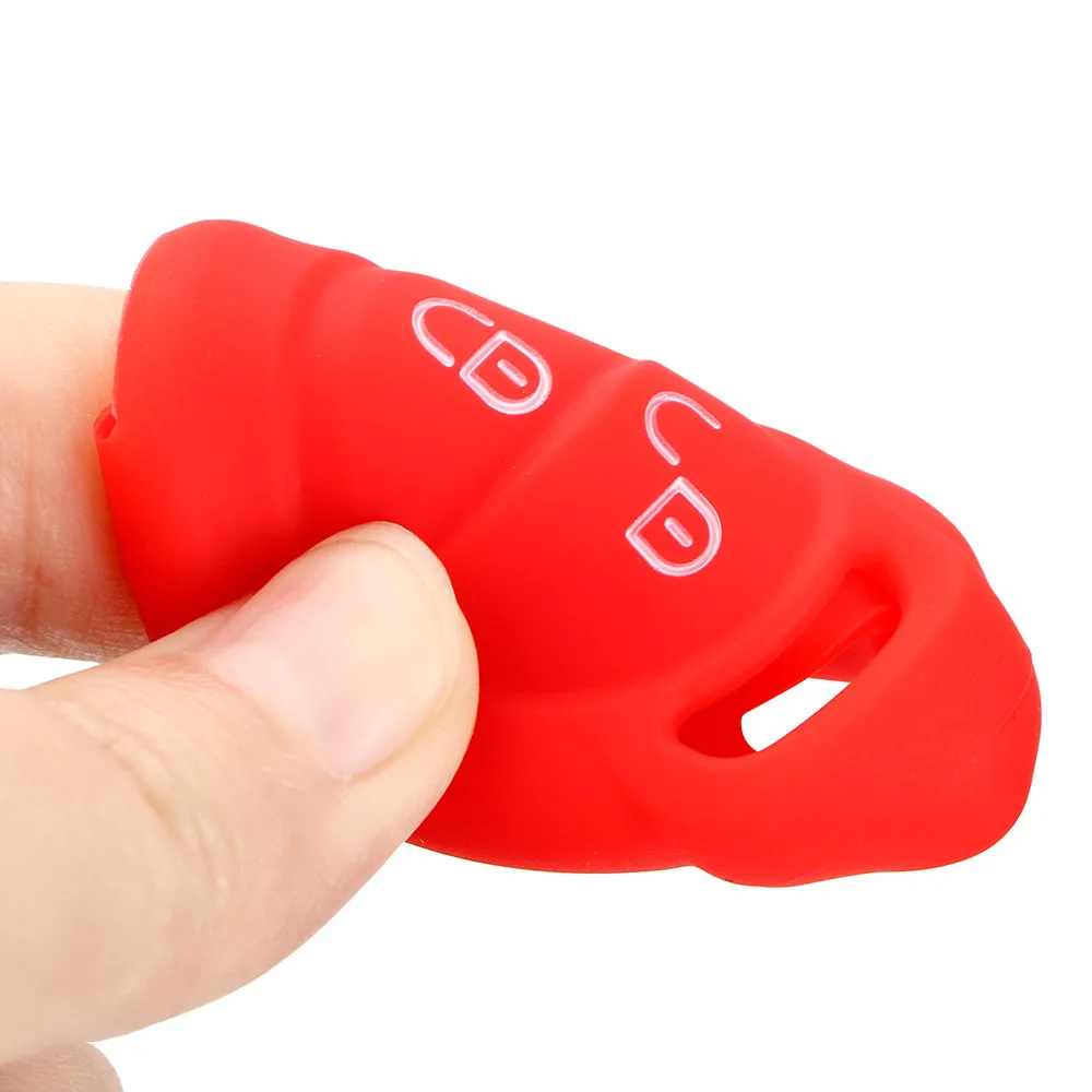 Чехол для ключей LEEPEE автомобиля 2 кнопки чехол автомобильного ключа силиконовый