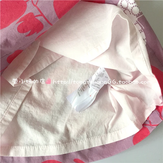 Детское летнее платье для девочек светло-розовое из мягкого хлопка с принтом w