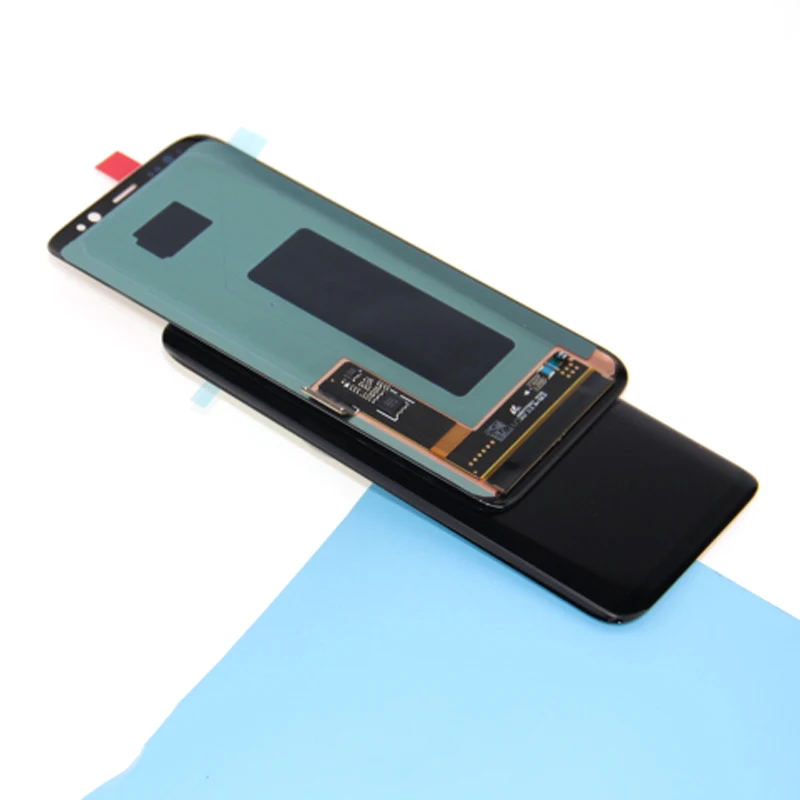 S8 G950 G950F дисплей для SAMSUNG Galaxy экран Замена ЖК сенсорный дигитайзер сборка Plus G955