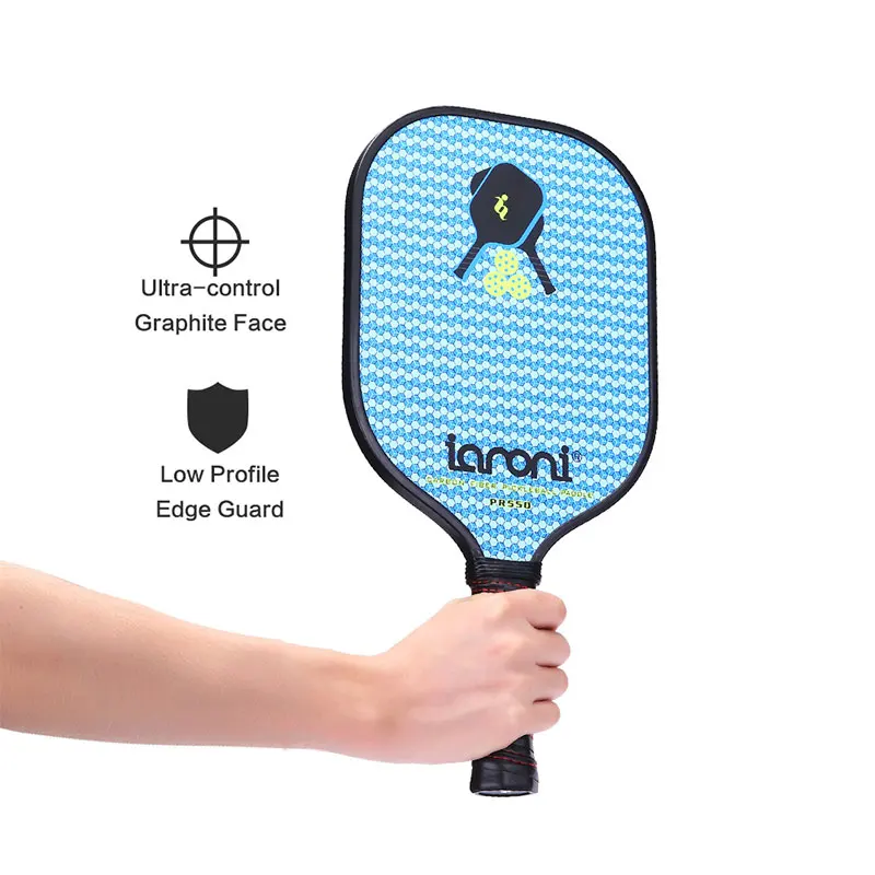 IANONI Pickleball набор ракетки из углеродного волокна состав Alu сотовый сердечник
