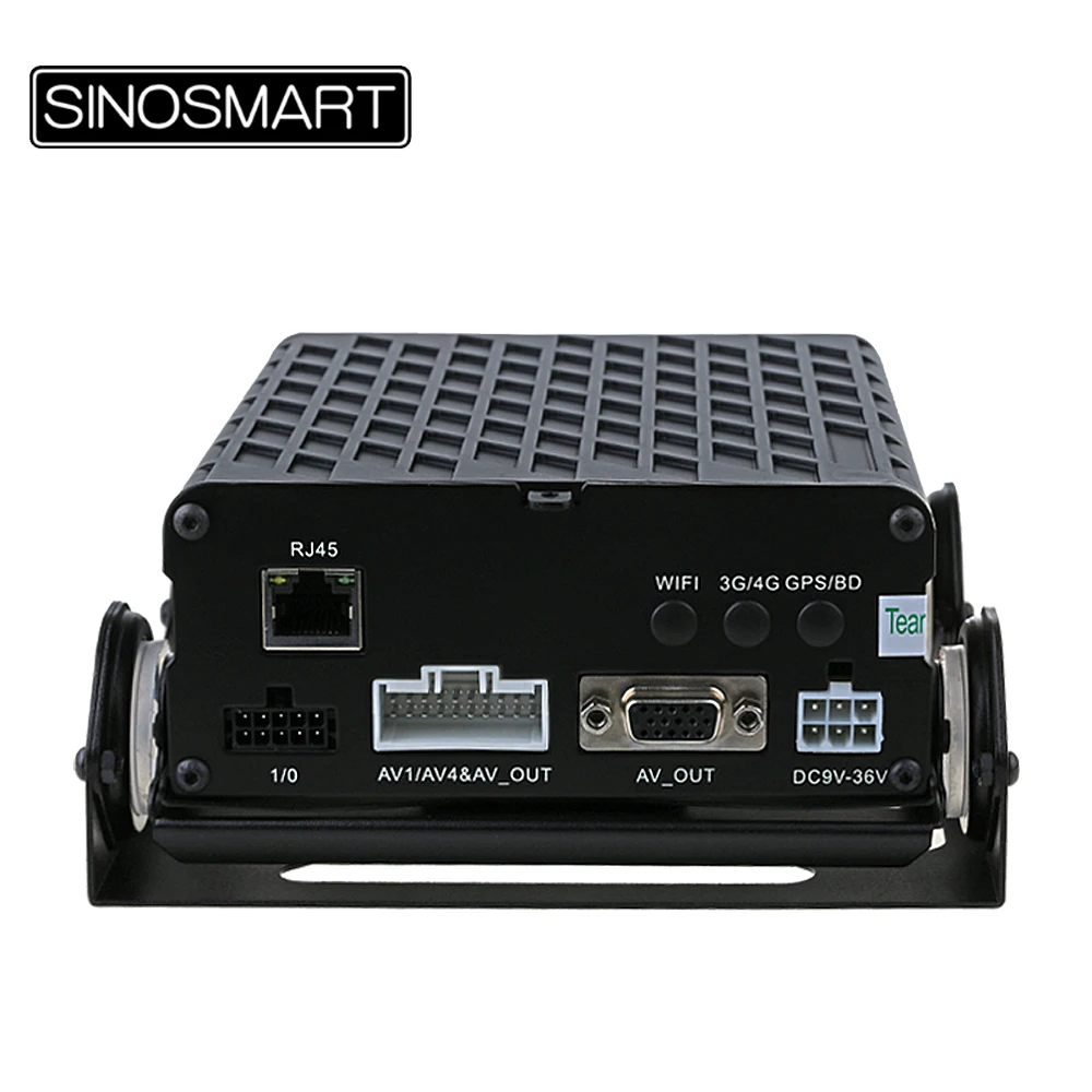 SINOSMART 1920*1080 4ch SATA HDD/SD двойной ударопрочный автомобиль автобус грузовик цифровой
