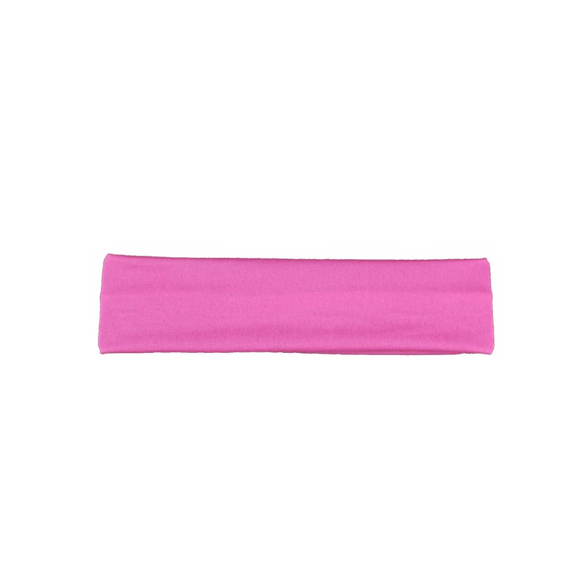 Pink 2 шт. эластичные спортивные резинки для волос растягивающиеся держатели головных уборов для тренажерного зала Фитнеса Йоги повязка на голову для бега на открытом воздухе Велоспорт - Цвет: Pink