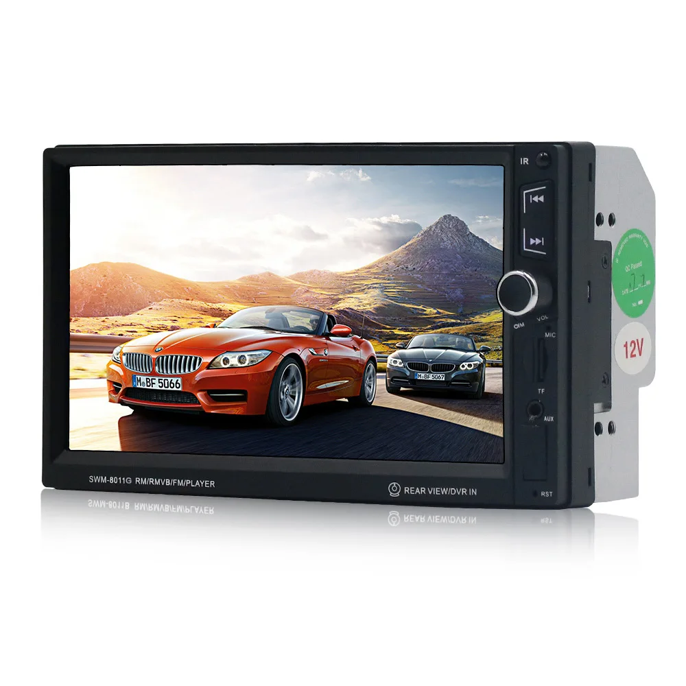 AIYIMA 7 &quotBluetooth MP5 плеер 1 Din мультимедиа MP4 видео музыкальный HD цифровой дисплей TF AUX