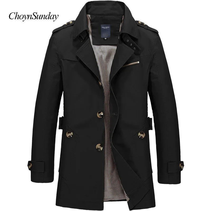 Мужская куртка длинное пальто модный Тренч Jaqueta Masculina Veste Homme брендовая