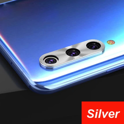 silver Для Xiao mi 9 9SE mi 9 Металлический Алюминиевый задний объектив камеры защитный круг полное покрытие защитное кольцо новое mi 8 mi 8 SE - Цвет: silver